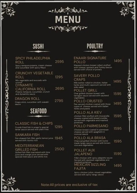 Enaari Lahore: Where Sophistication Meets Gastronomy 9 2