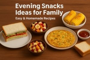Evening Snacks Ideas for Family – Easy & Homemade Recipes